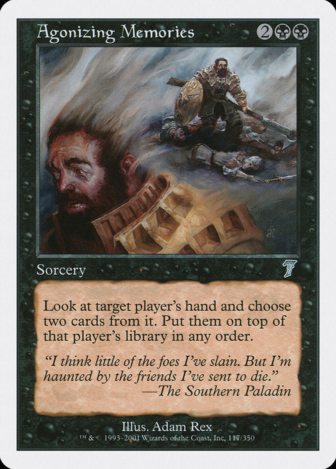 Lembranças Angustiantes / Agonizing Memories - Magic: The Gathering - MoxLand