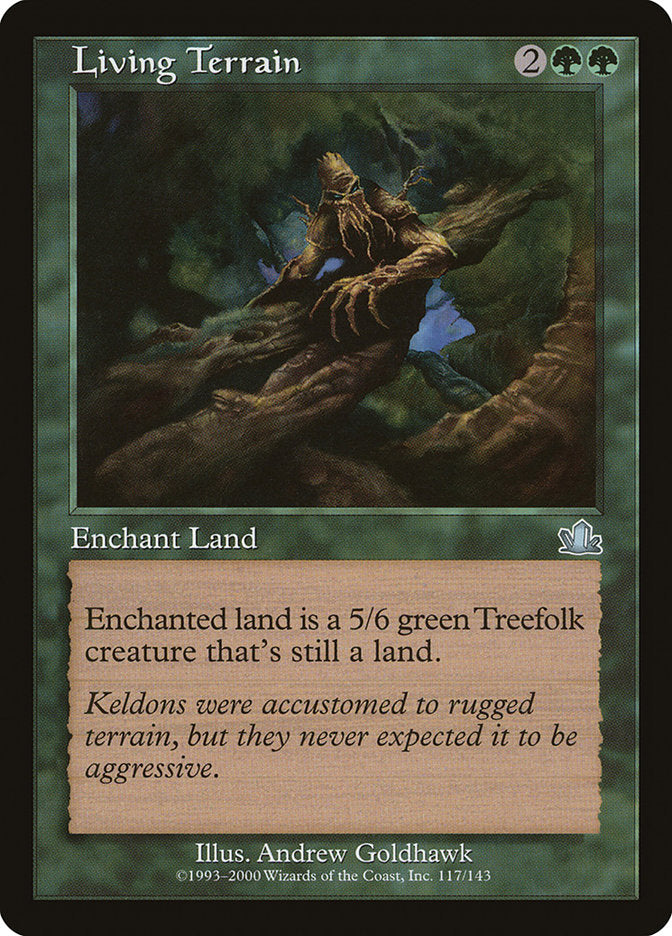 Terra Viva / Living Terrain - Magic: The Gathering - MoxLand