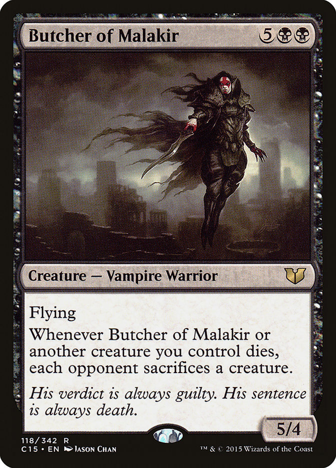 Carniceiro de Malakir / Butcher of Malakir - Magic: The Gathering - MoxLand