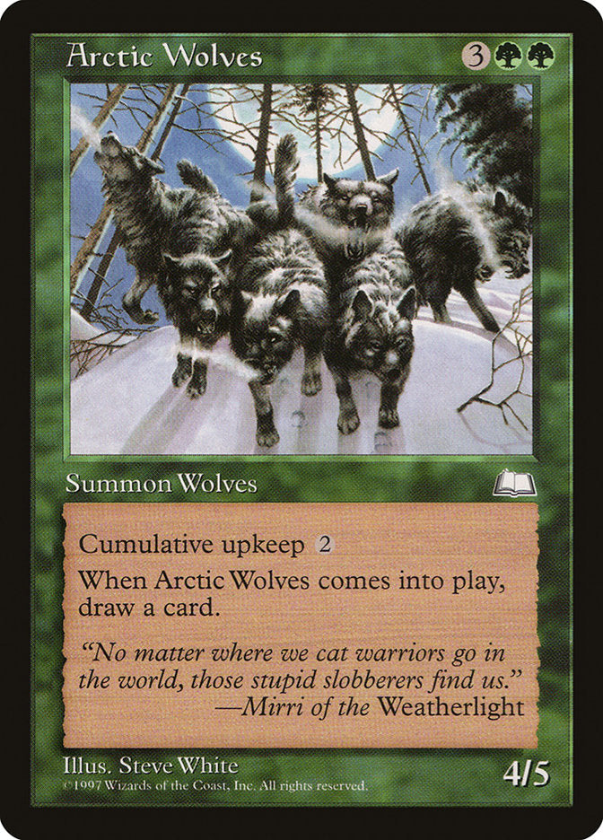 Lobos do Ártico / Arctic Wolves - Magic: The Gathering - MoxLand