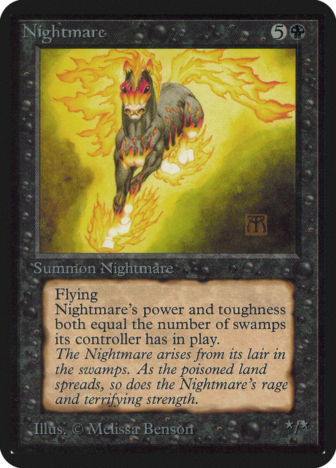 Pesadelo / Nightmare - Magic: The Gathering - MoxLand