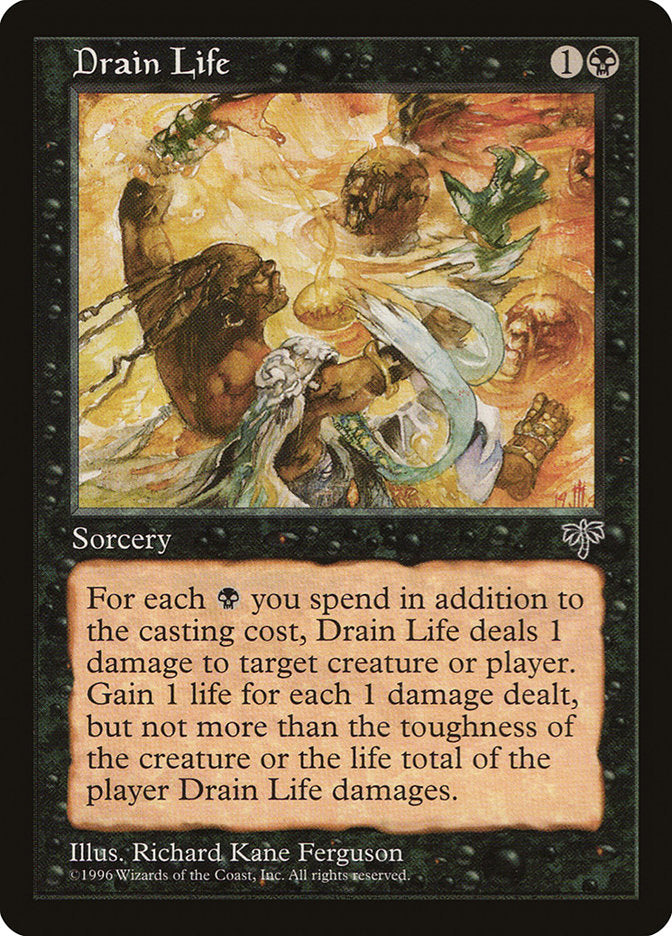 Drenar Vida / Drain Life - Magic: The Gathering - MoxLand