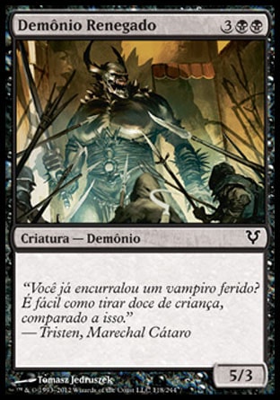 Demônio Renegado / Renegade Demon - Magic: The Gathering - MoxLand