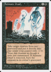 Reviver Cadáver / Animate Dead - Magic: The Gathering - MoxLand