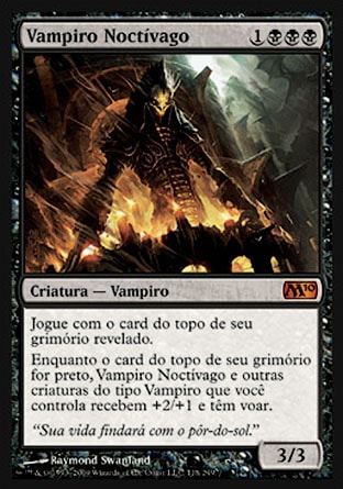 Vampiro Noctívago / Vampire Nocturnus - Magic: The Gathering - MoxLand