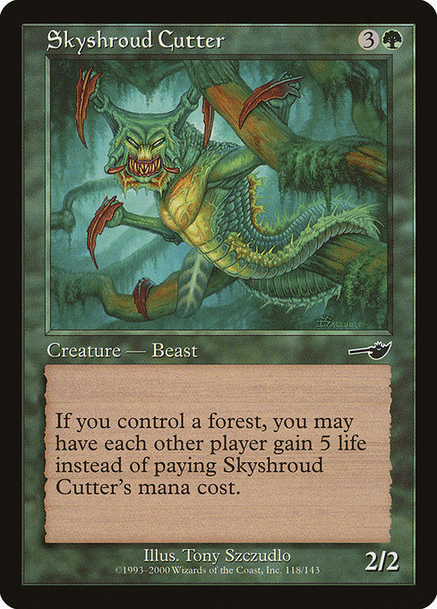 Cortador de Skyshroud / Skyshroud Cutter - Magic: The Gathering - MoxLand