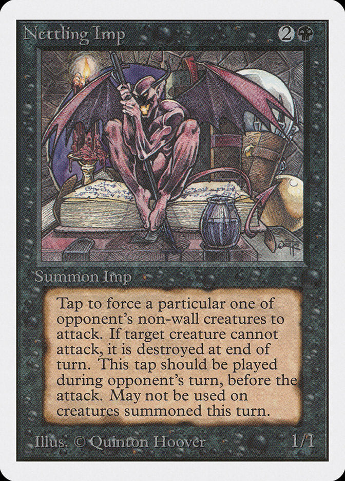 Nettling Imp / Nettling Imp - Magic: The Gathering - MoxLand