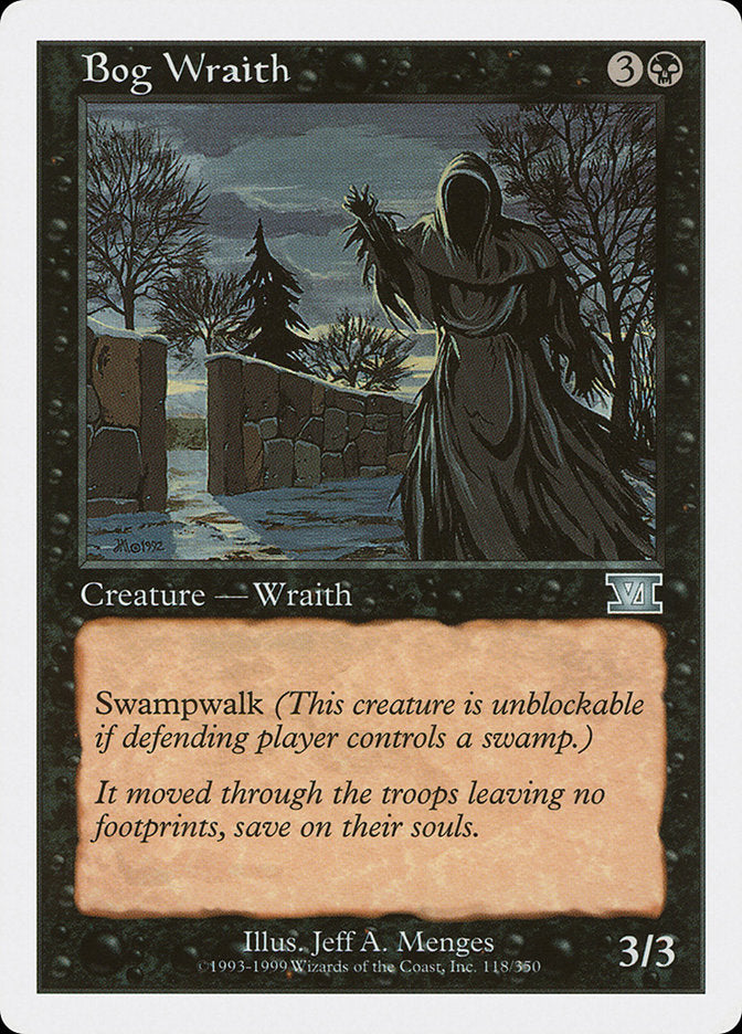 Aparição do Pântano / Bog Wraith - Magic: The Gathering - MoxLand