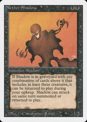 Vulto Ínfero / Nether Shadow - Magic: The Gathering - MoxLand