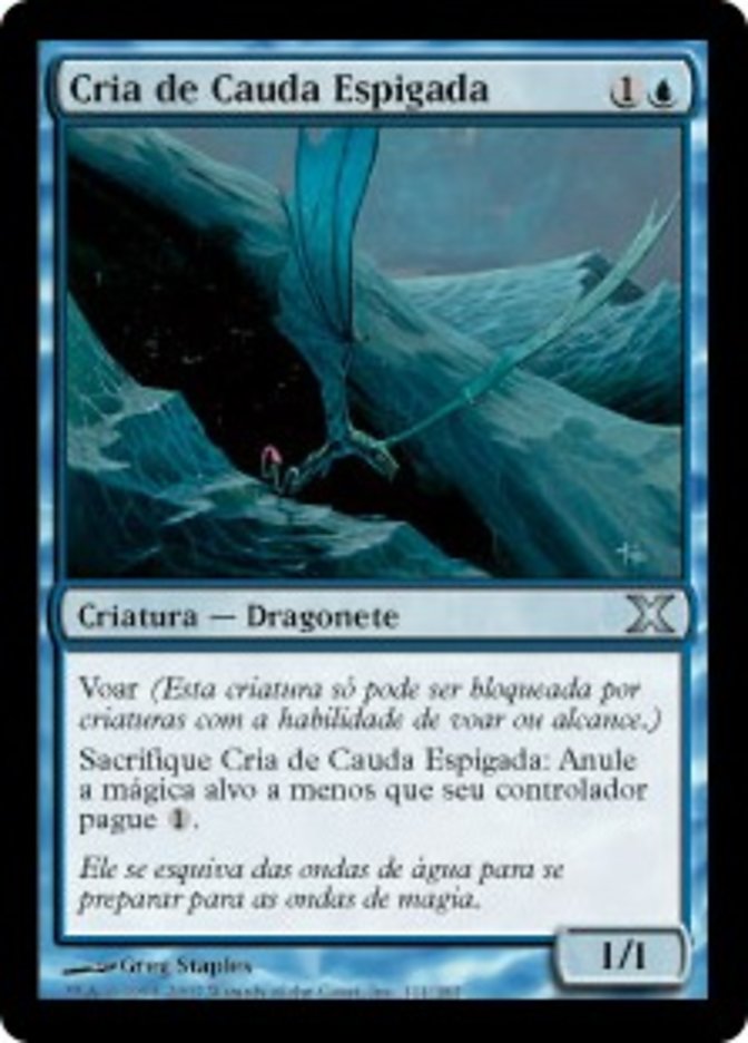 Cria de Cauda Espigada / Spiketail Hatchling - Magic: The Gathering - MoxLand