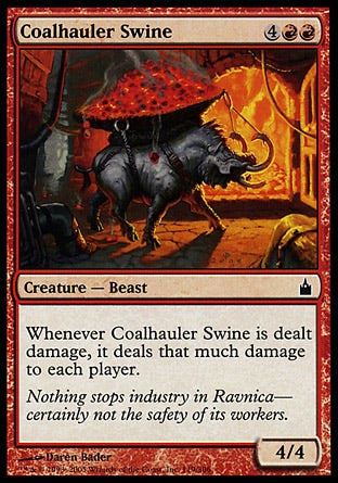 Porco Carrega-Carvão / Coalhauler Swine - Magic: The Gathering - MoxLand