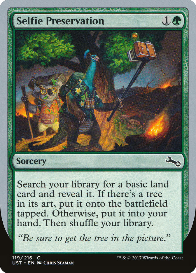 Selfie Preservation - Magic: The Gathering - MoxLand