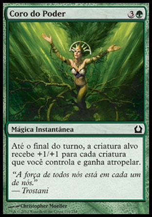 Coro do Poder / Chorus of Might - Magic: The Gathering - MoxLand