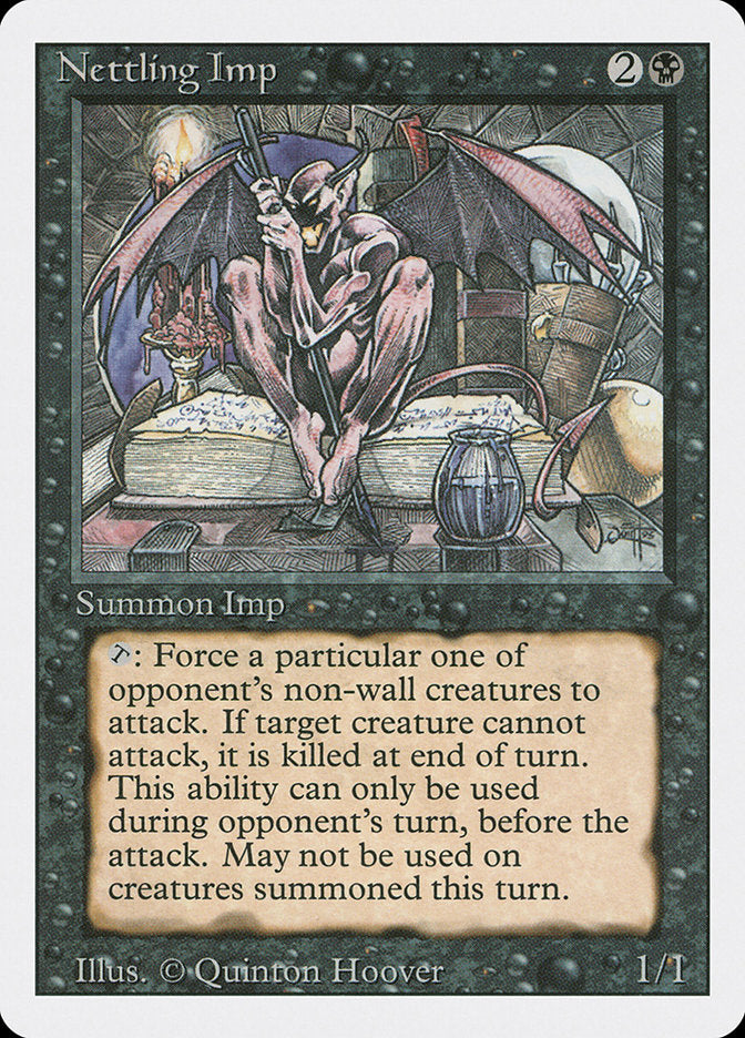 Nettling Imp / Nettling Imp - Magic: The Gathering - MoxLand