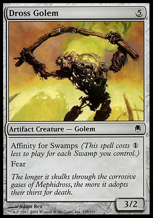 Golem do Entulho / Dross Golem - Magic: The Gathering - MoxLand