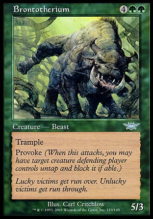 Brontotherium / Brontotherium - Magic: The Gathering - MoxLand