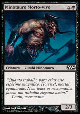 Minotauro Morto-vivo / Undead Minotaur - Magic: The Gathering - MoxLand