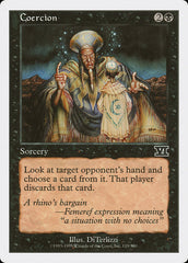 Coerção / Coercion - Magic: The Gathering - MoxLand