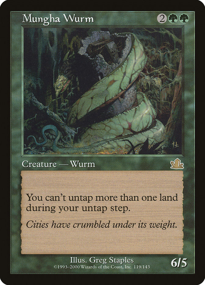 Vorme Mungha / Mungha Wurm - Magic: The Gathering - MoxLand