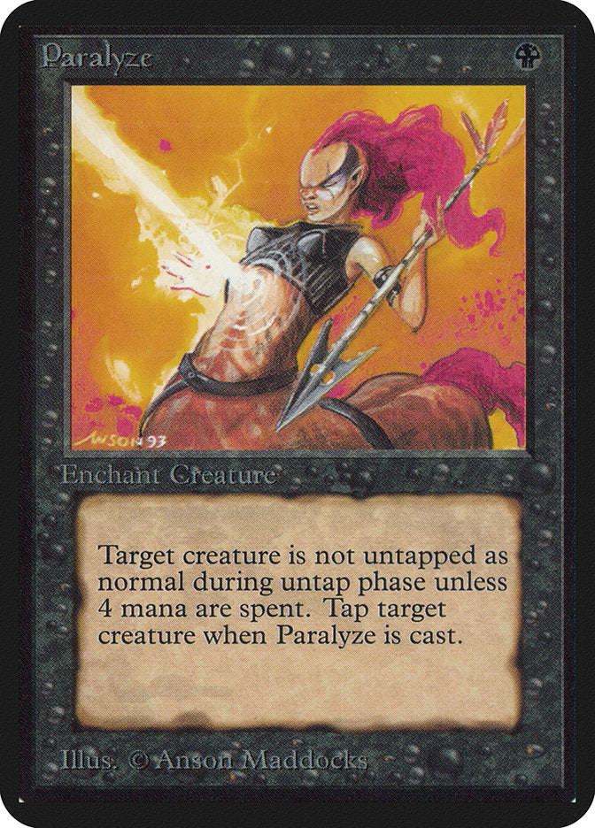 Paralizar / Paralyze - Magic: The Gathering - MoxLand