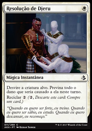 Resolução de Djeru / Djeru's Resolve - Magic: The Gathering - MoxLand