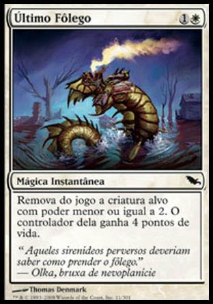 Último Fôlego / Last Breath - Magic: The Gathering - MoxLand