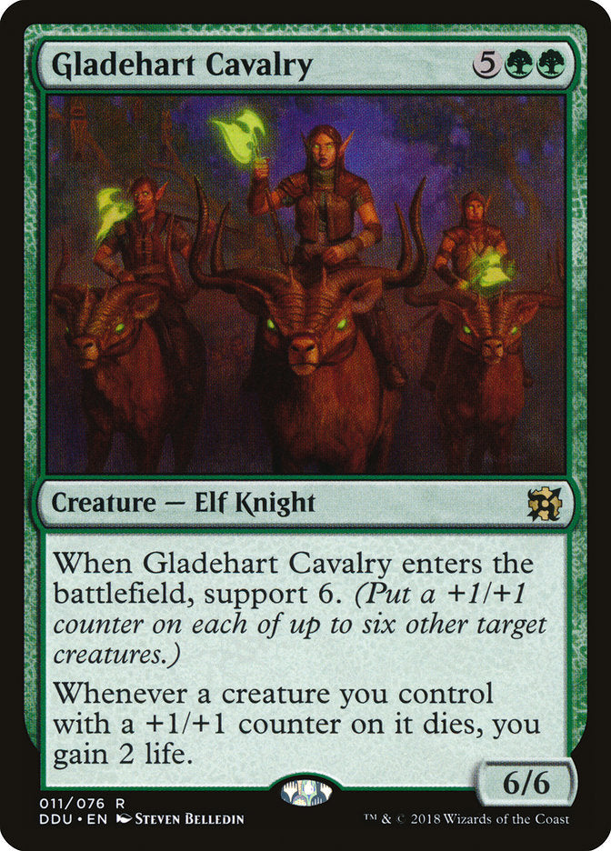 Cavalaria de Cervos-de-clareira / Gladehart Cavalry - Magic: The Gathering - MoxLand