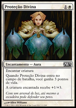 Proteção Divina / Divine Favor - Magic: The Gathering - MoxLand