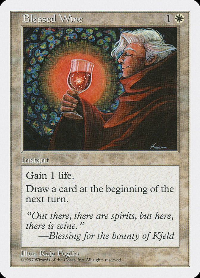 Vinho Abençoado / Blessed Wine - Magic: The Gathering - MoxLand