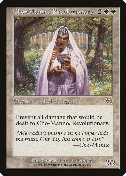 Cho-Manno, Revolucinário / Cho-Manno, Revolutionary - Magic: The Gathering - MoxLand