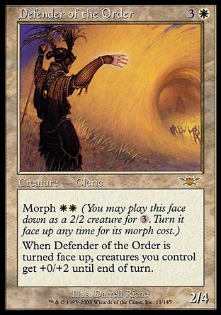 Defensor da Ordem / Defender of the Order - Magic: The Gathering - MoxLand