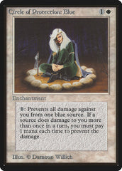 Círculo de Proteção: Azul / Circle of Protection: Blue - Magic: The Gathering - MoxLand