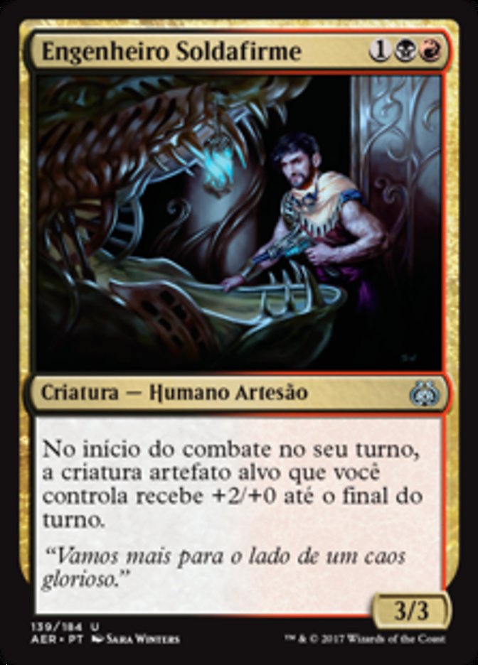 Engenheiro Soldafirme / Weldfast Engineer - Magic: The Gathering - MoxLand