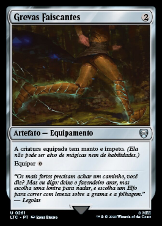 Grevas Faiscantes / Lightning Greaves - Magic: The Gathering - MoxLand