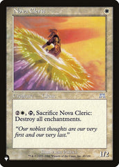 Clérigo da Nova / Nova Cleric - Magic: The Gathering - MoxLand