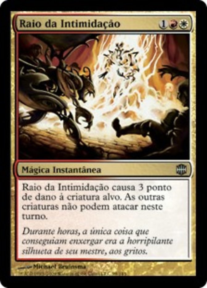 Raio da Intimidação / Intimidation Bolt - Magic: The Gathering - MoxLand