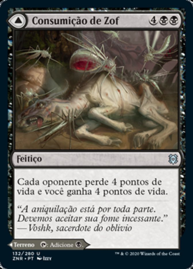 Consumição de Zof / Zof Consumption - Magic: The Gathering - MoxLand