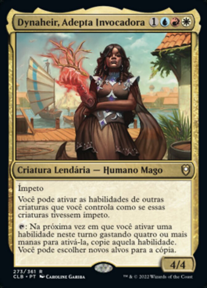 Dynaheir, Adepta Invocadora / Dynaheir, Invoker Adept - Magic: The Gathering - MoxLand