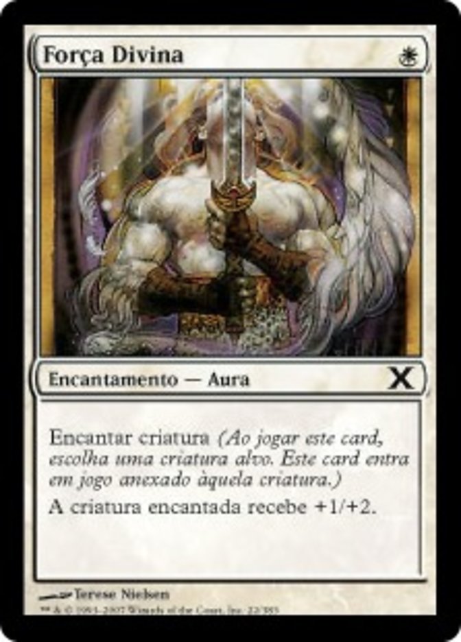 Força Divina / Holy Strength - Magic: The Gathering - MoxLand