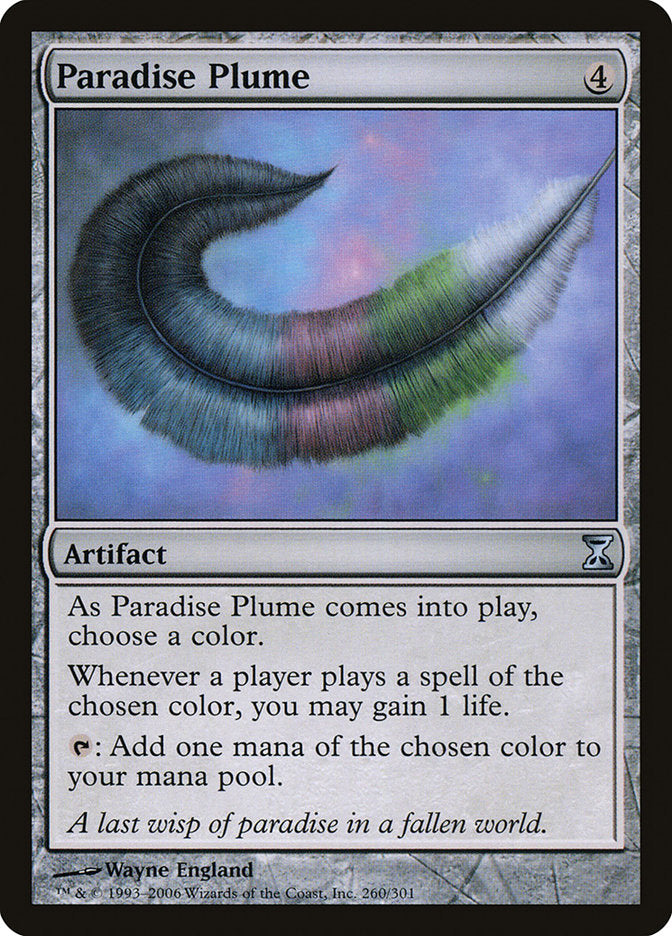 Pluma do Paraíso / Paradise Plume - Magic: The Gathering - MoxLand