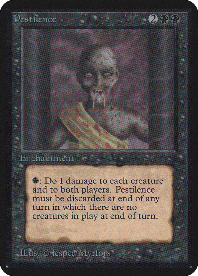 Pestilência / Pestilence - Magic: The Gathering - MoxLand