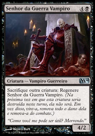 Senhor da Guerra Vampiro / Vampire Warlord - Magic: The Gathering - MoxLand