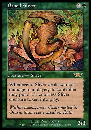 Fractius da Ninhada / Brood Sliver - Magic: The Gathering - MoxLand