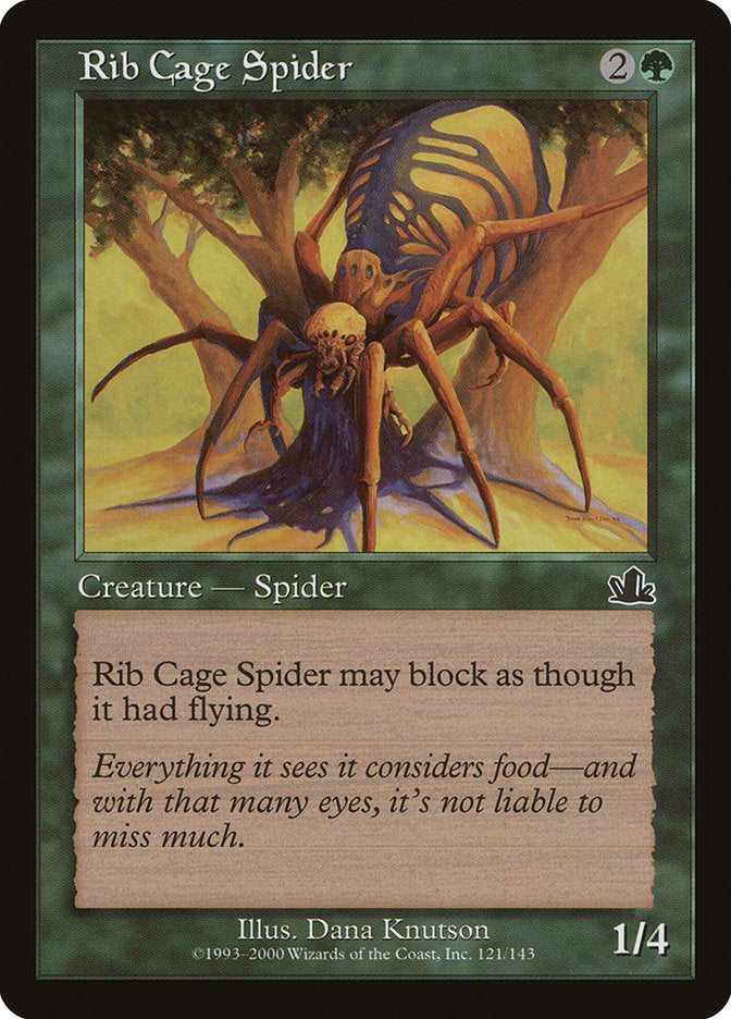 Aranha Torácica / Rib Cage Spider - Magic: The Gathering - MoxLand