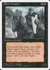 Cavaleiro Negro / Black Knight - Magic: The Gathering - MoxLand