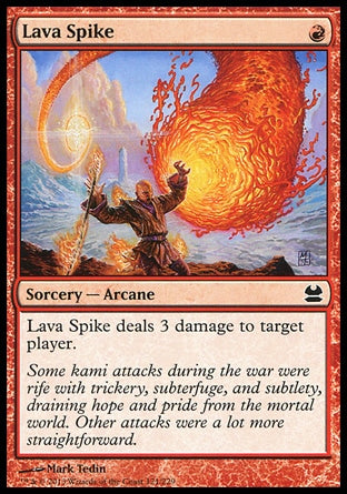 Espículo de Lava / Lava Spike - Magic: The Gathering - MoxLand