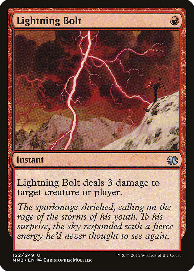 Raio / Lightning Bolt - Magic: The Gathering - MoxLand