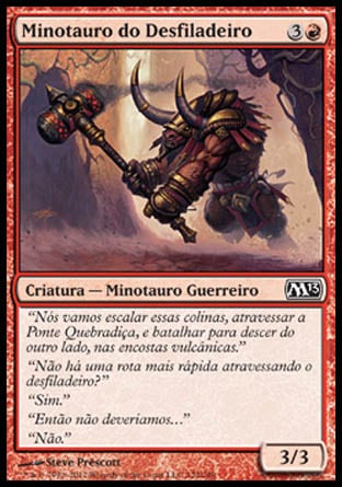 Minotauro do Desfiladeiro / Canyon Minotaur - Magic: The Gathering - MoxLand