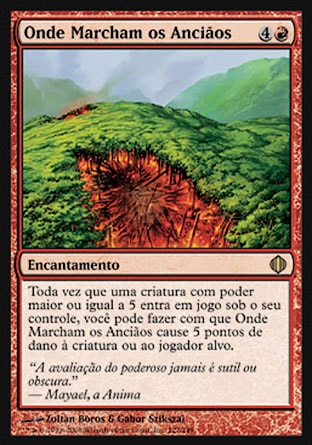 Onde Marcham os Anciãos / Where Ancients Tread - Magic: The Gathering - MoxLand