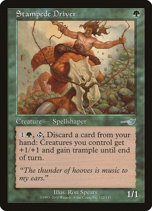 Condutor do Estouro / Stampede Driver - Magic: The Gathering - MoxLand